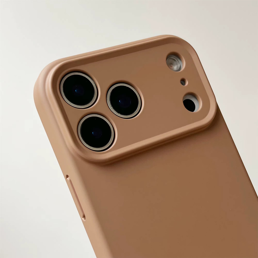 Stoßfeste TPU Handyhülle mit Linsenschutz für Apple iPhone 17, 16, 15 Pro Max, 17 Air und 16 Plus in Grün oder Braun - Bild 2