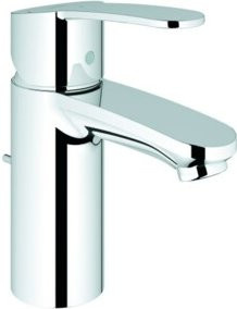Grohe Waschtisch-Einhebelmischer Eurostyle C in Chrom mit Pop-up-Abfluss und wassersparender Technologie - Bild 1