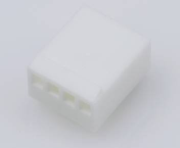 Molex Buchsengehäuse-Kabel Weiß, 4 Polzahl, Rastermaß: 2.54 mm, Artikelnummer 22012047 - Bild 1