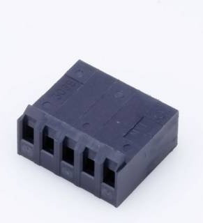 Molex Stiftgehäuse-Kabel, 1 Reihe, Schwarz, 09930500 - Bild 1