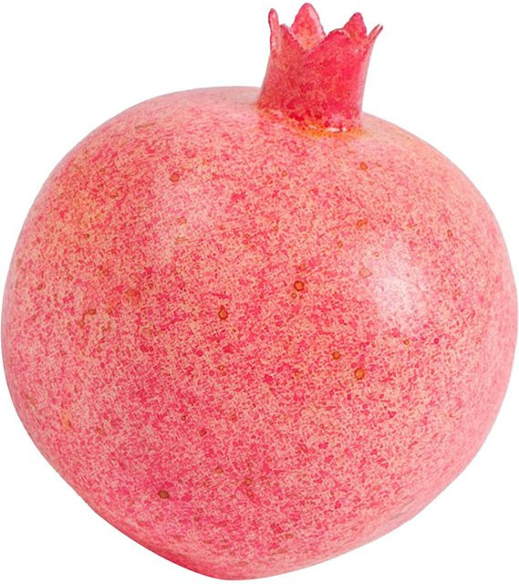 Realistischer künstlicher Granatapfel von CosyHome in Rot aus ABS für Fotografie und Display - Bild 1