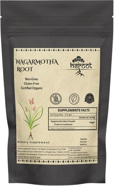 HEROOT Nagarmotha Pulver, Kräuter-Botanisches Pulver, 907 g - Bild 1