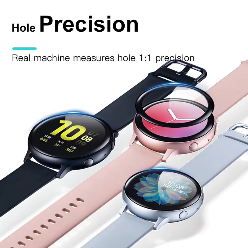 OAKCHARM 9D-Schutzfolie für Samsung Galaxy Watch 8 und Watch 8 Classic, transparent, kratzfest - Bild 5