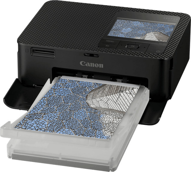 Canon SELPHY CP1500 Thermosublimations-Fotodrucker Schwarz mit WLAN und USB-C - Bild 1