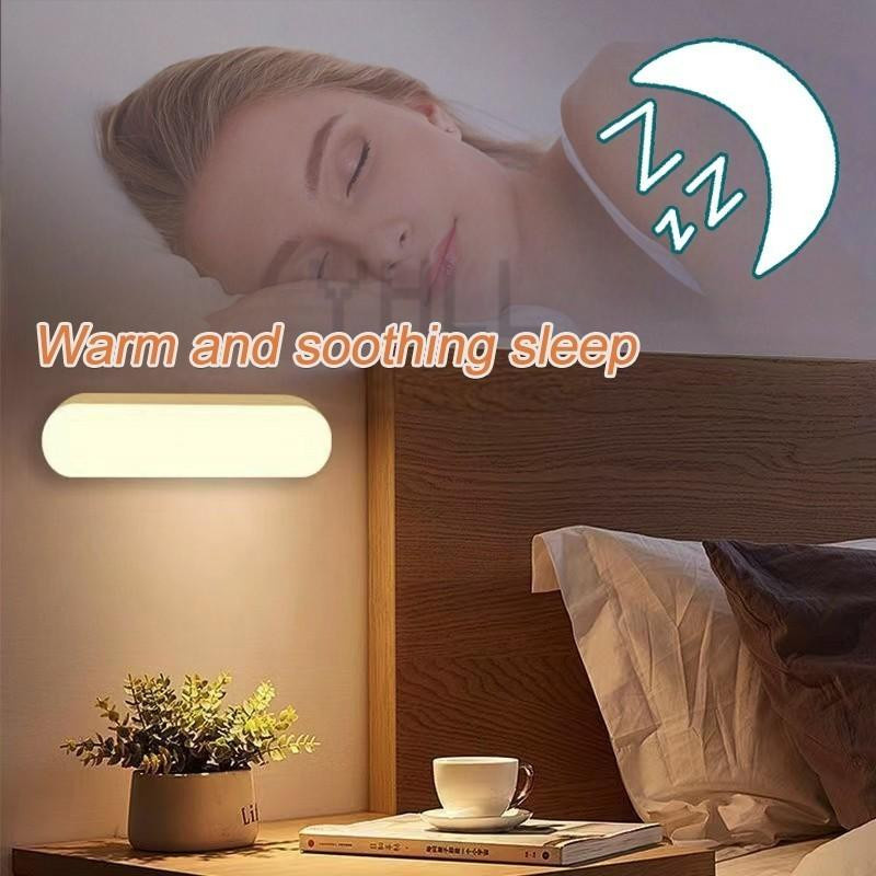 YJMP Super Lighting LED Nachtlicht mit Bewegungssensor, USB wiederaufladbar und magnetisch, gelb - Bild 4