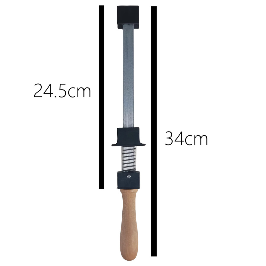 RSCHEF Profi Messer Schleifsystem mit Diamant-Schleifstein und Holzhalterung - Bild 2