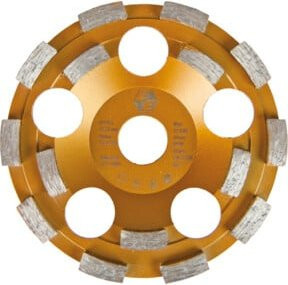 Eibenstock Diamant-Schleifteller Standard für Beton in Gold Ø 125 mm - Bild 1