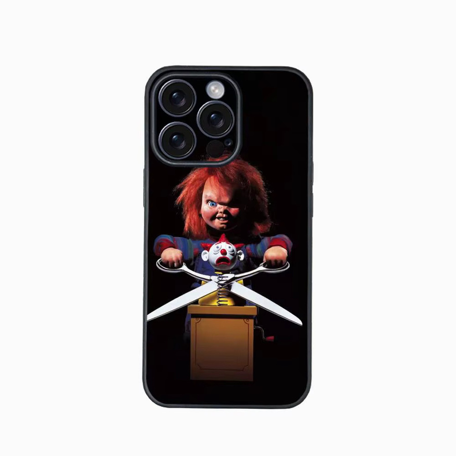 Chucky Horrorfilm Handyhülle aus weichem TPU für Apple iPhone 17 16 15 14 13 12 Pro Max Plus Mini - Bild 3