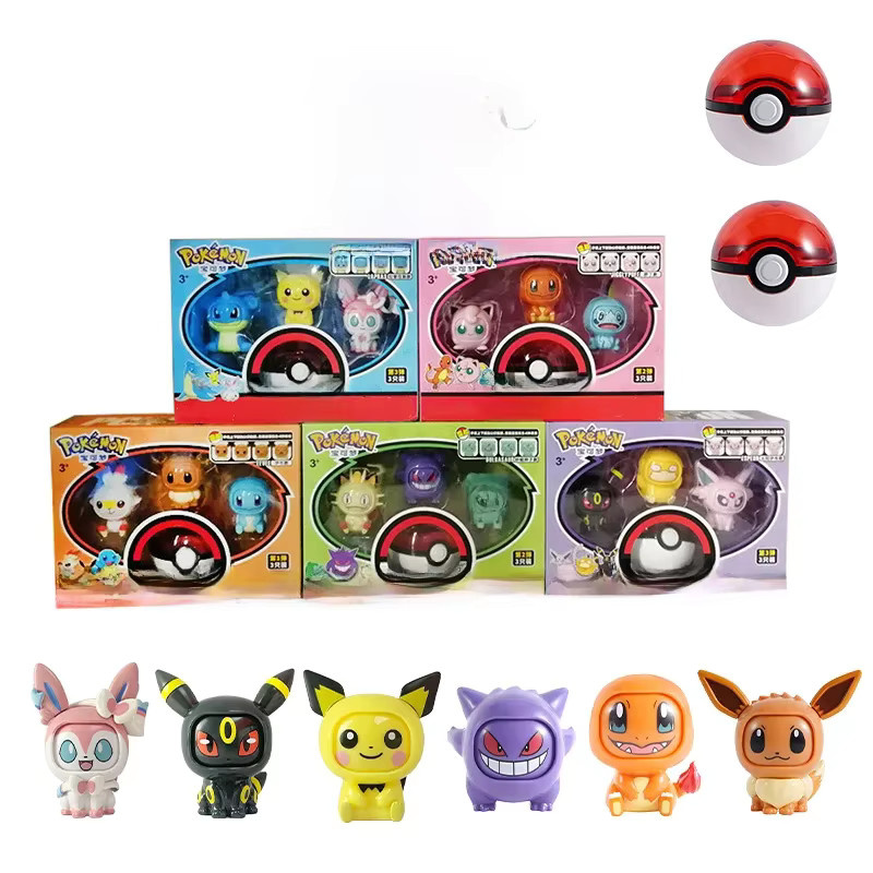 TAKARA TOMY Pokémon Actionfigur Gesichtswechsel, Spielzeug Set, ab 3 Jahren - Bild 3