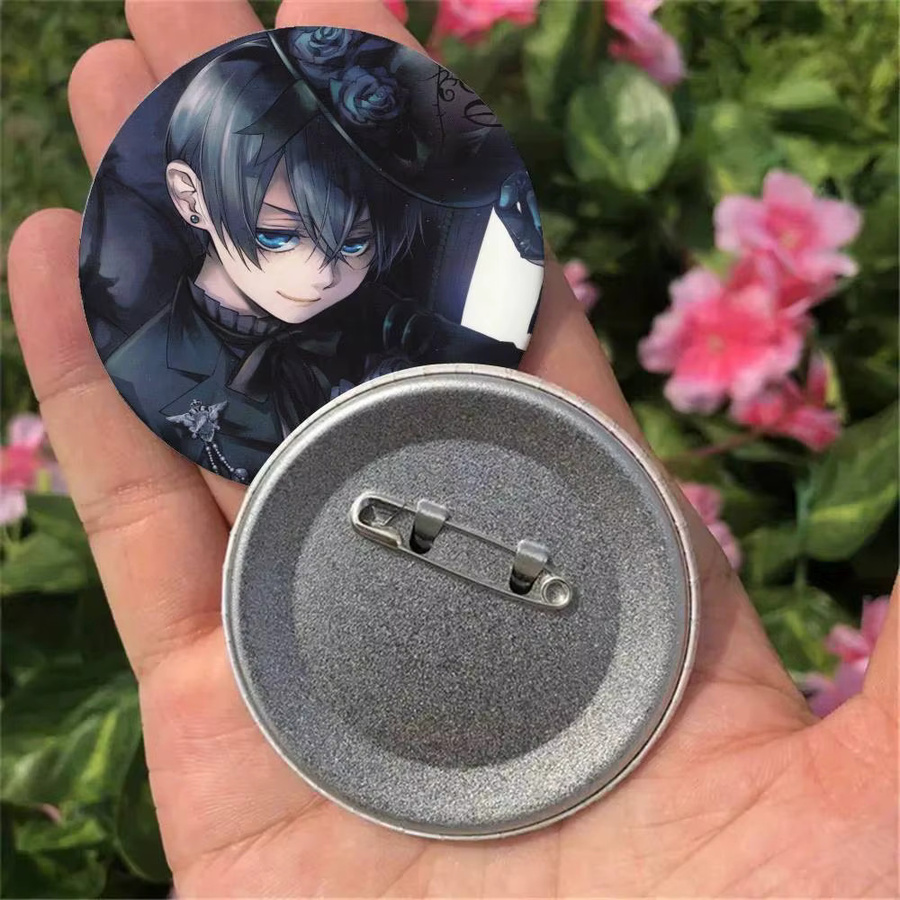 Brosche Ciel Phantomhive Anime-Charaktere, Cosplay-Pin - Bild 2