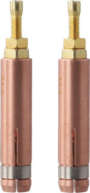 Vibratite 2er-Set Kupfer-Spannzangen für Kondensator-Entladung und CD-Stud-Schweißgeräte sowie Lötarbeiten - Bild 1