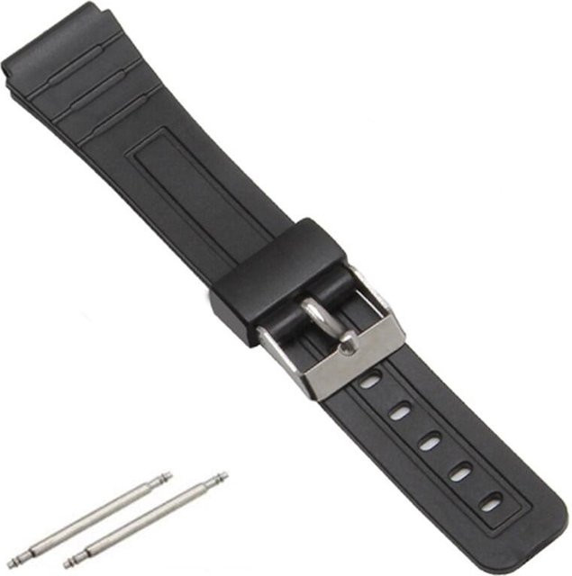 Guangruida Uhrenarmband Silikon, Schwarz, Herren - Bild 1