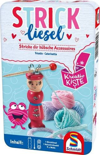 Schmidt Spiele Strickliesel BMM in Metalldose für Kinder ab 4 Jahren - Bild 1