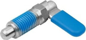 KIPP Sperrriegel M10 x 1 Ø 5mm Form CP Kappe aus Edelstahl in Silber - Bild 1