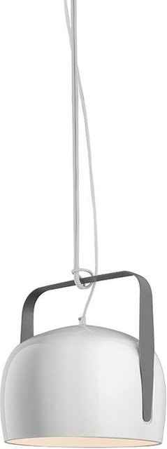 Karman Bag Piccola Pendelleuchte in Weiß aus Keramik und Metall für Esszimmer und Küche - Bild 1