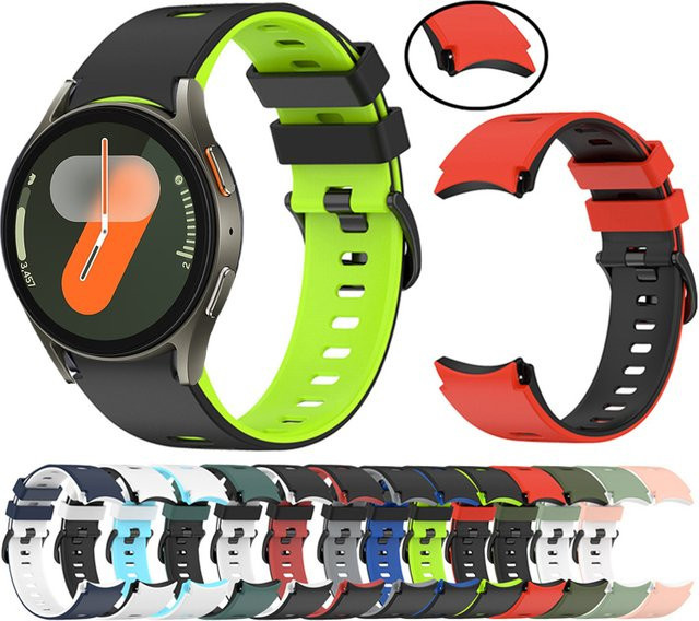 jansin Uhrenarmband Silikon, Unisex - Bild 1