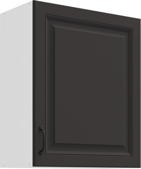 Hängeschrank Stilo in Grau im Landhausstil für deine Küchenzeile, Breite: 60 cm - Bild 1