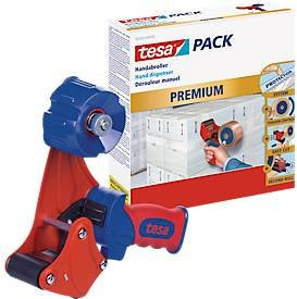 tesa Premium Packer Handabroller für 50 mm breite Rollen in Blau-Rot - Bild 2