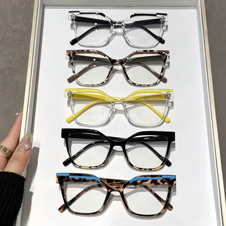 AINII Lesebrille, Unisex, Vollrand, rechteckig, Kunststoff - Bild 3