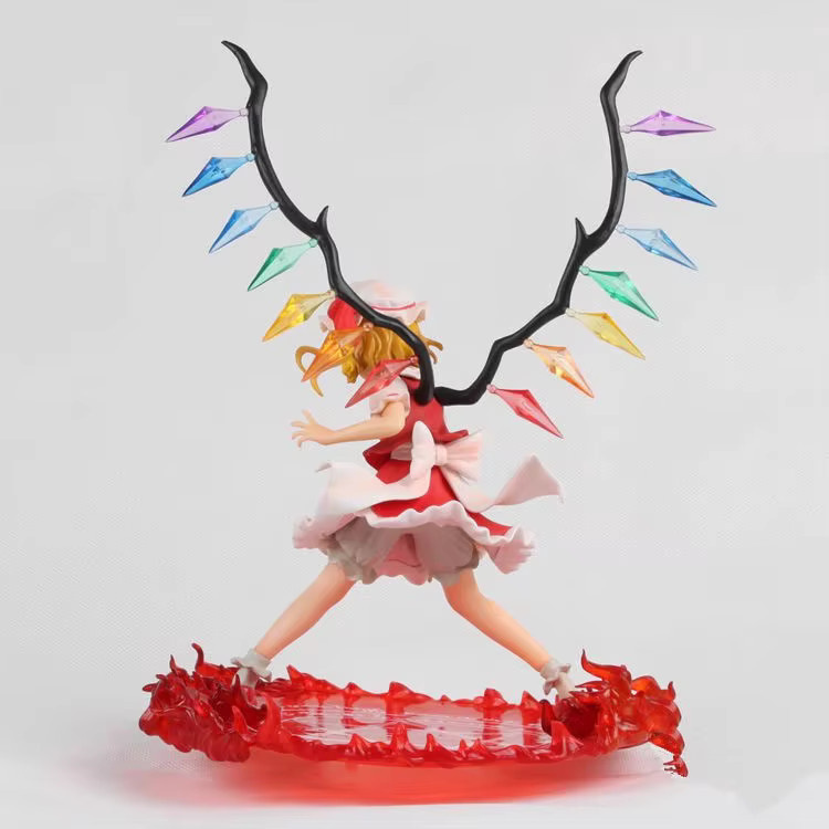 KONBORE Touhou Projekt Flandre Scarlet, Actionfigur, 27 cm, Mädchen Figur - Bild 3