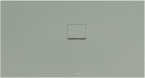 Villeroy & Boch Duschwanne Squaro Infinity, Eck-Einbau, Grau, B/T/H: 150 x 80 x 4 cm - Bild 1