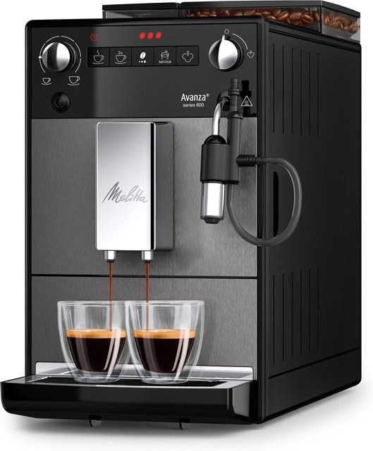 Melitta Avanza F270-100 Kaffeevollautomat in Schwarz und Edelstahl - Bild 2