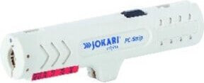 Jokari Abmantelungswerkzeug PC-Strip in Weiß, Länge: 124 mm, Arbeitsbereich: 5-13 mm, für Litze 0,2-4 mm² - Bild 1