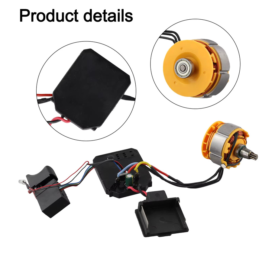 VIBRATITE Elektrische Steuerung für bürstenlose Motoren mit Geschwindigkeitsregler und Montage 63 x 53 mm - Bild 4