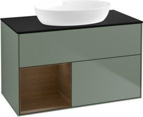 V&B Waschtischunterschrank Finion 100 in Lackausführung, Breite: 100 cm, Höhe: 50,1 cm, Tiefe: 50,1 cm - Bild 1