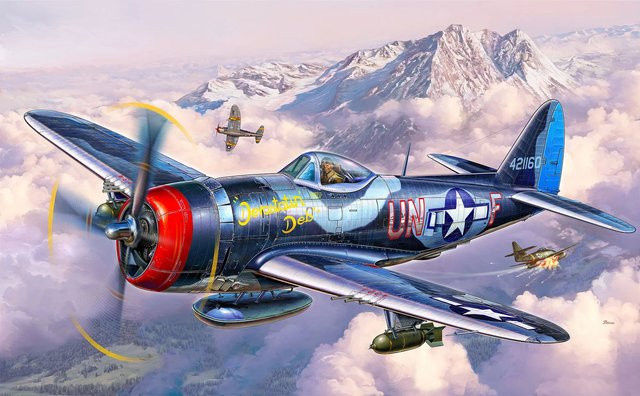 Revell P-47 M Thunderbolt, Modellbau, 1:72, ab 12 Jahren - Bild 1