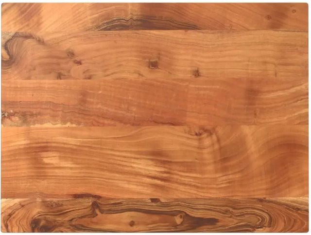 vidaXL Tischplatte aus Akazien-Massivholz in Braun, Rechteckig, B/T/H: 90 x 60 x 2,5 cm - Bild 1