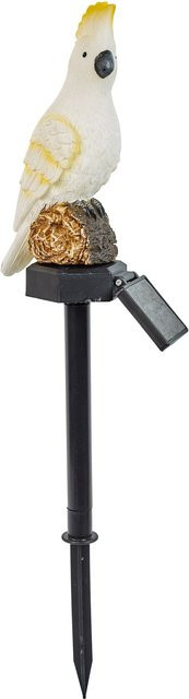 Solar-Gartenstecker Vogel-Parade von viva domo in Multicolor und Weiß - Bild 1