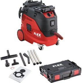 Festool Flex Sicherheitssauger VCE 33 LAC-Set mit automatischer Filterabreinigung, 30 l, Klasse L, Farbe Rot - Bild 1