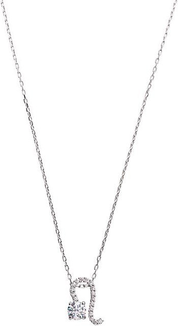 Swarovski Halskette Sternzeichen Löwe, Silber, Damen, Kristall - Bild 1