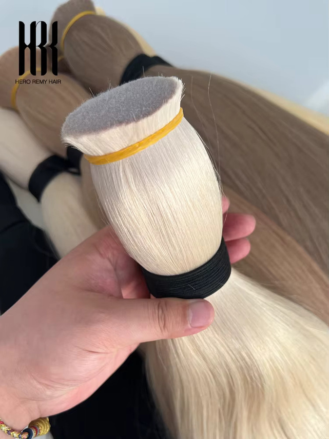 Hero Remy Haar Extensions, 100% Natürliches Menschenhaar, Gerade Bundles - Bild 1