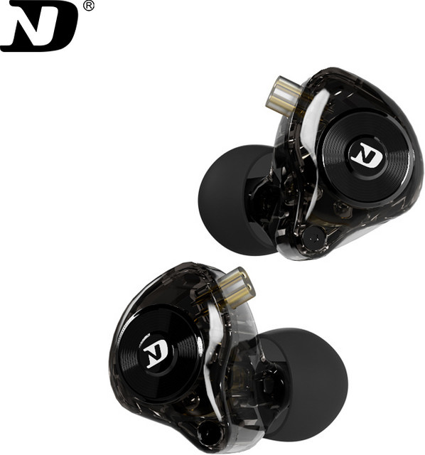 ND LEO In-Ear-Monitor HiFi-Kopfhörer mit dynamischem Stereo-Schwerbass und austauschbarem Kabel, 3,5 mm Klinke - Bild 1
