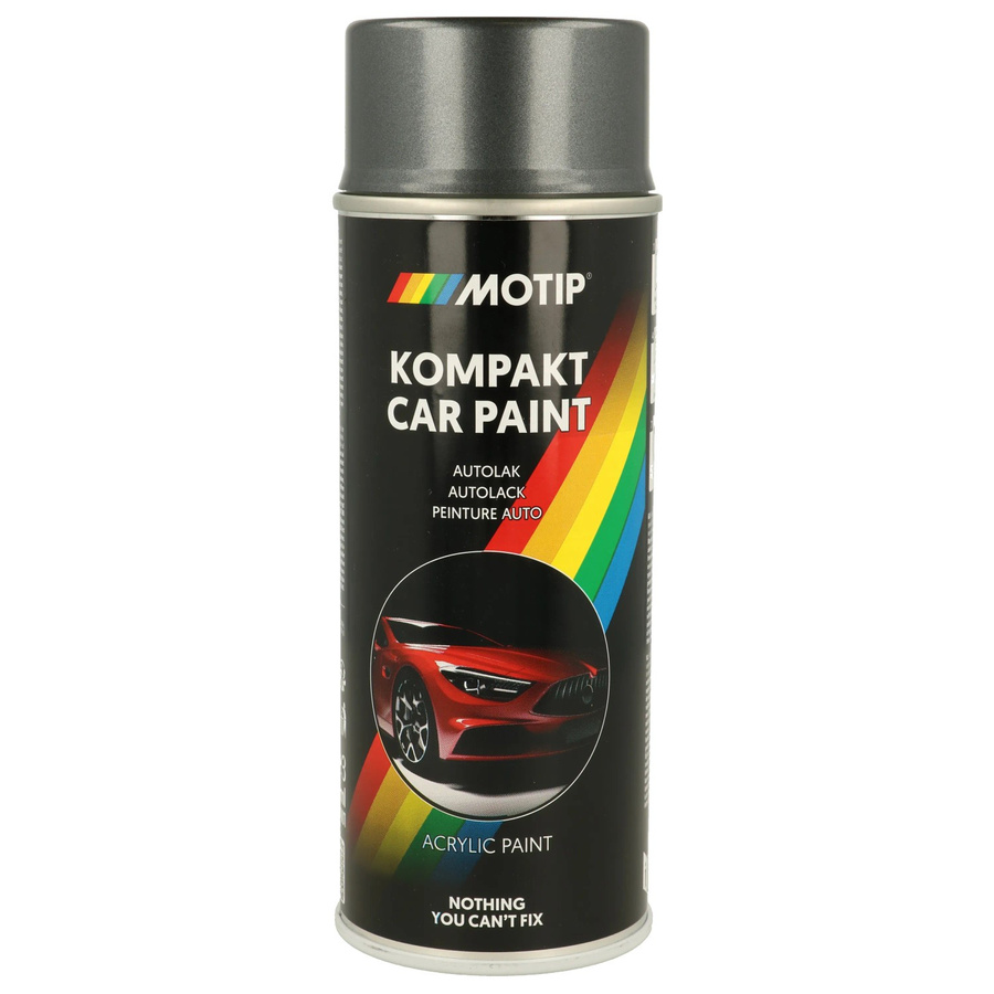 Motip Autolack Spray Kompakt 51069 Grau Metallic 400 ml - Bild 2