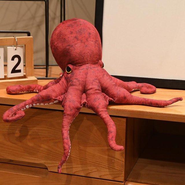 Yiran toy Simulations-Oktopus-Stofftier, Plüschtier, 40cm, ab 14 Jahre - Bild 1