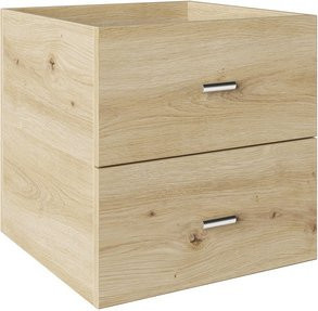 PHOENIX Schubladencontainer Raumteiler-Erweiterungsset aus Holz in Beige, B/H/T: 34,1 x 34,1 x 33,4 cm - Bild 1