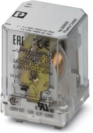 Phoenix Contact REL-PR1-24DC/1/MB Relais 24 V/DC 16A 1 Schließer transparent - Bild 1