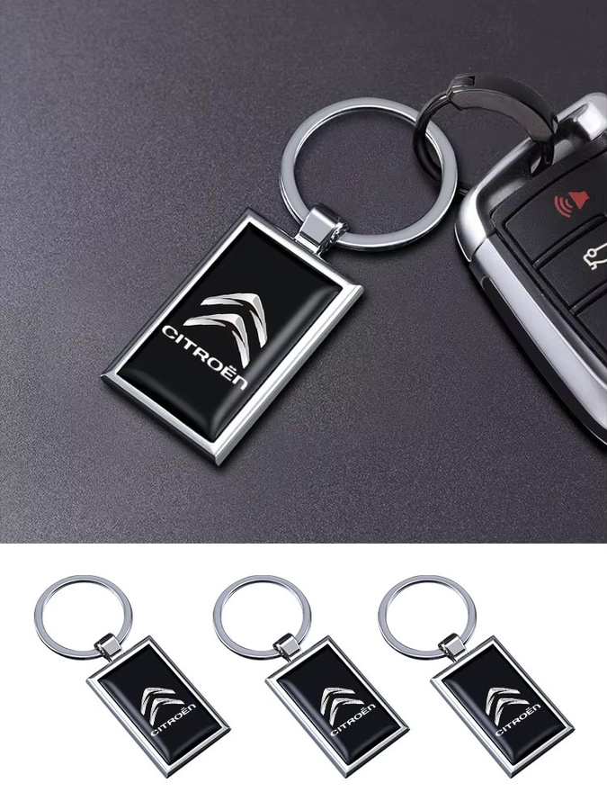 Citroen Schlüsselanhänger, Zink-Legierung, Unisex - Bild 3