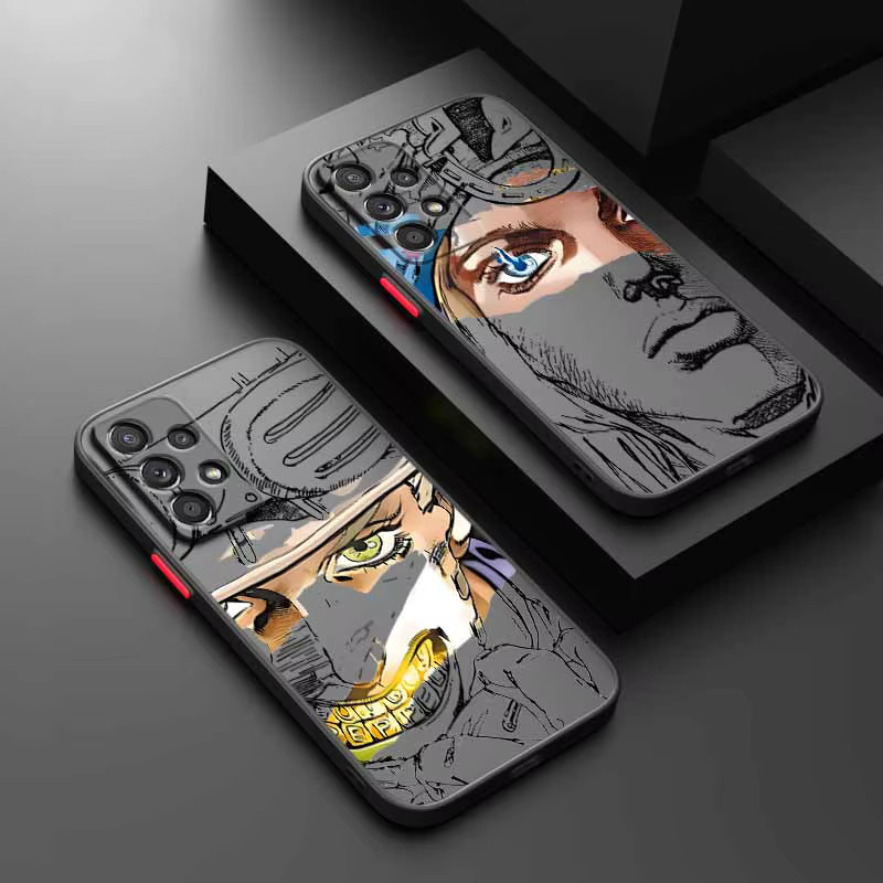 JoJo's Bizarre Adventure Handyhülle für Samsung Galaxy S25 S24 S23 S22 S21 S20 S10 FE Ultra Plus Lite mattiert und durchscheinend in Multicolour - Bild 1