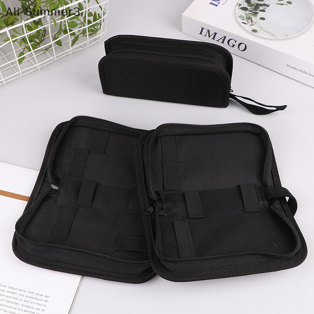 Wasserdichte Oxford Tuch Werkzeugtasche mit Reißverschluss in Schwarz für Hardware und Reparatur-Kits - Bild 1