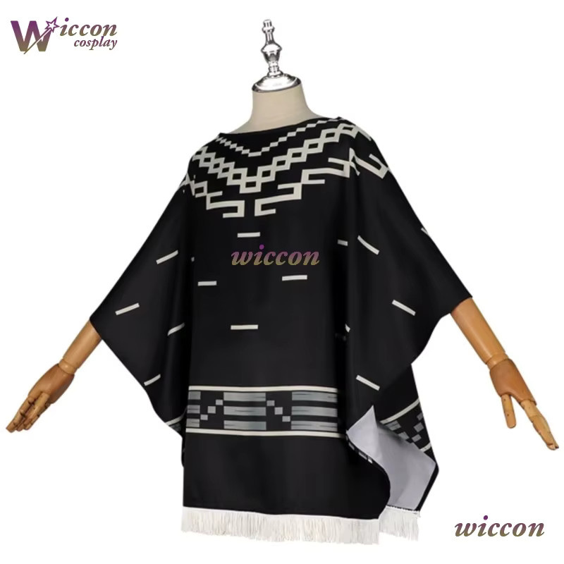 YesOk Wildnis-Kostüm, Western, Umhang-Outfit - Bild 3