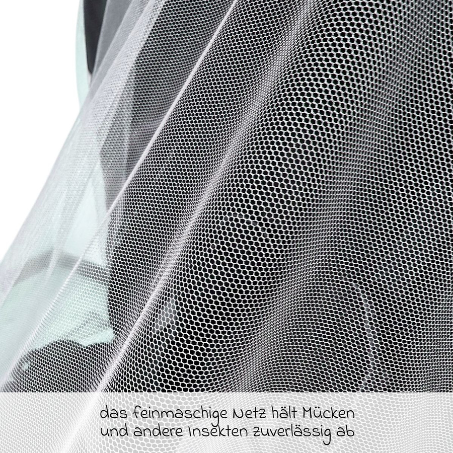 Kaiser Universal Insektenschutz Mückennetz für Babyschalen in Dark Grey - Bild 2