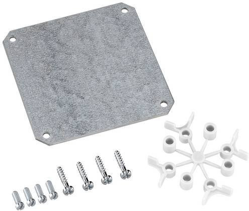 Spelsberg Montageplatte aus Kunststoff in Silber, 1 Stück - Bild 1