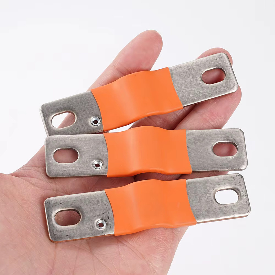 JAKYLOVE Kupfer Sammelschiene für LiFePO4 Batterien, Gold, 400A, Lochabstand: 74 mm, Dicke: 3 mm - Bild 6