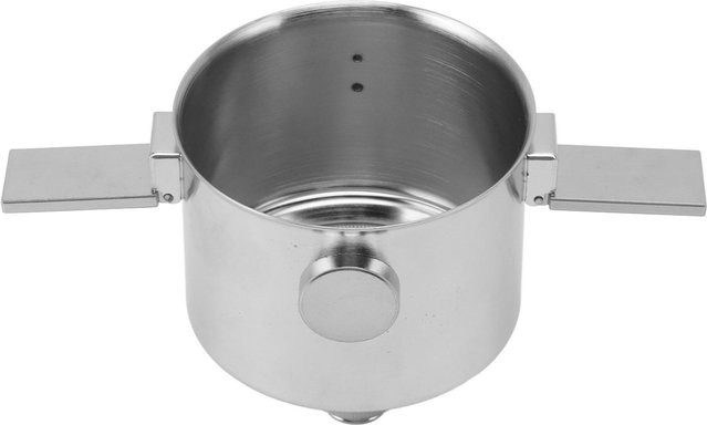 Tragbarer Pour Over Kaffeebereiter aus Edelstahl von CosyHome in Grau - Bild 1
