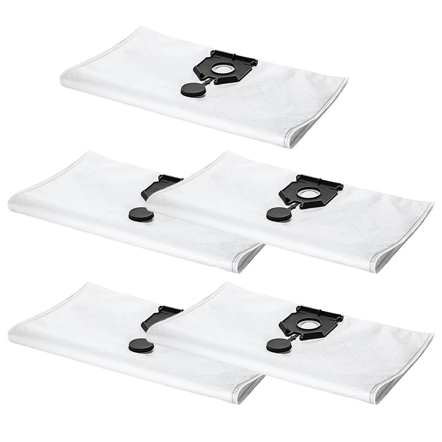 5er Set Staubsaugerbeutel für Karcher NT 30/1, Ersatzbeutel für Staubsauger Zubehör - Bild 2