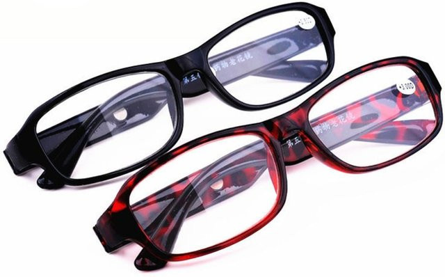 KLASSNUM Lesebrille Rechteck, Vollrand, Kunststoff, Schwarz, Unisex - Bild 1